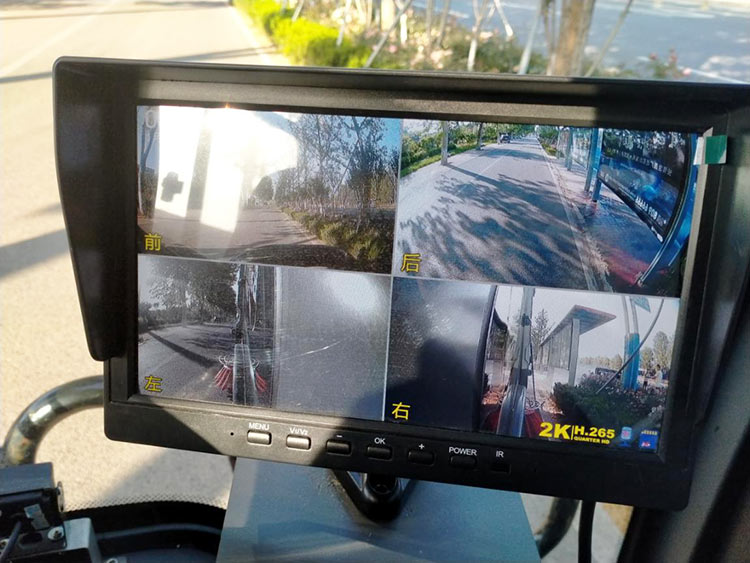 道路吸尘清扫车360度可视化操作